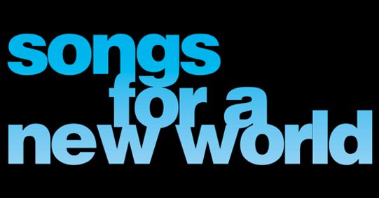 Songs for a New World show poster