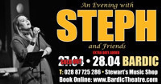 An Evening with Steph & Friends show poster