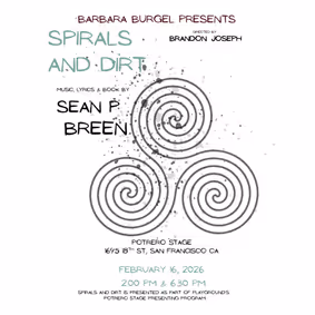 Spirals and Dirt show poster