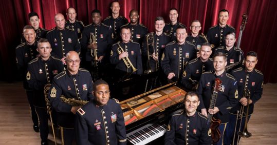 U.S. Army Jazz Ambassadors at Rialto show poster