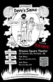 An Evening at Dave's Sauna show poster