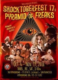 Shocktoberfest 17: Pyramid of Freaks show poster