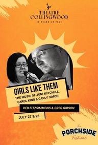 Girls Like Them at the Porchside Festival show poster