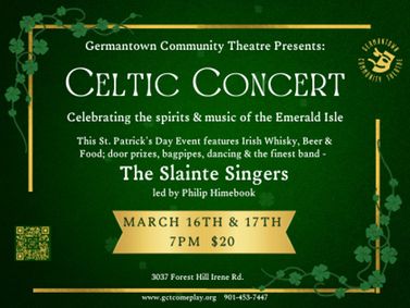 CELTIC CONCERT: Celebrating the Spirits & Music of the Emerald Isle show poster