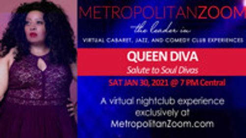 An Evening with Queen Diva ~ Salute to Soul Divas show poster