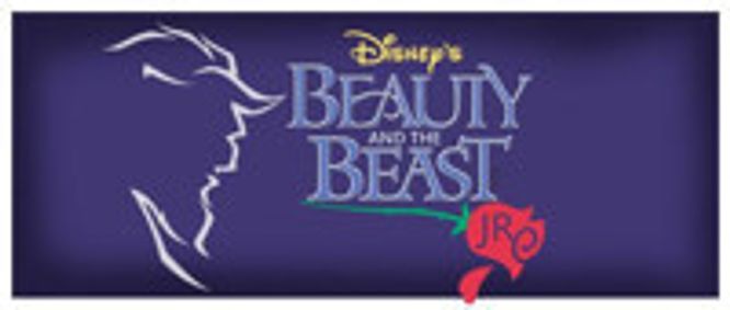 Disney's Beauty and the Beast Jr. show poster
