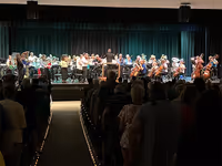 New Jersey Symphony at Sayreville War Memorial High School in Broadway Logo