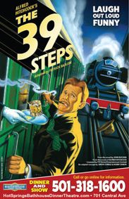 The 39 Steps show poster