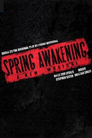 Spring Awakening show poster