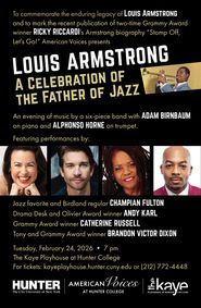 Louis Armstrong: A Celebration of the Father of Jazz show poster