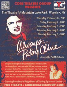 Always...Patsy Cline show poster