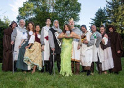 Monty Python's Spamalot show poster