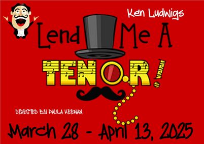 Ken Ludwig's Lend me a Tenor show poster