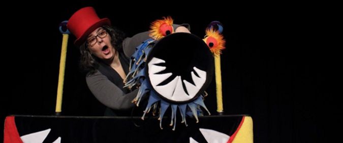 Puppet Showplace Theater Magnificent Monster Circus by CactusHead Puppets show poster