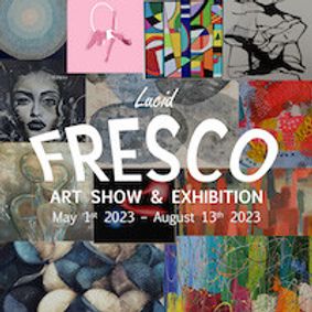  FRESCO Art Exhibition VIP Opening show poster
