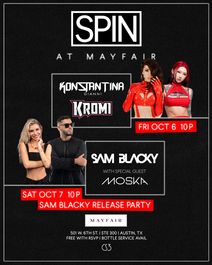 SPIN two-night After Party at Mayfair