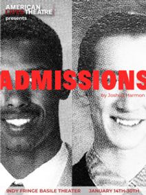 Admissions by Joshua Harmon show poster