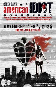 Green Day's AMERICAN IDIOT show poster