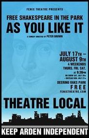 As You Like It show poster