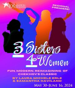 Three Sisters Four Women show poster