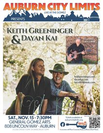 Keith Greeninger and Dayan Kai with special guest Larry Diehl