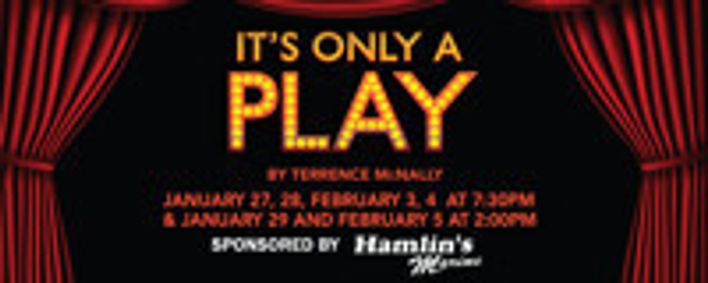 It's Only a Play show poster
