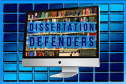 The Dissertation Defenders show poster