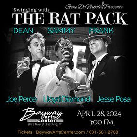 Swinging with the Rat Pack show poster