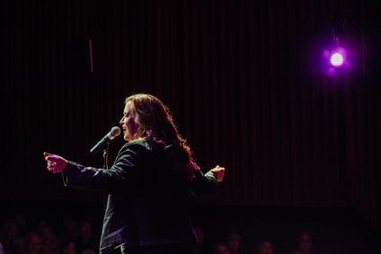 Lisa Rock in show poster