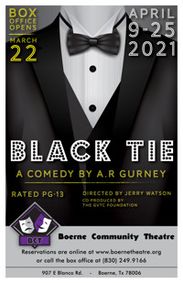 Black Tie show poster