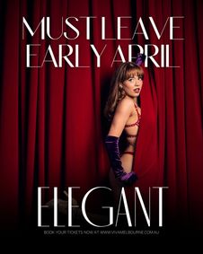 Elegant show poster