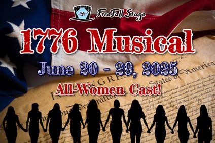 1776 with an All-Women Cast! show poster