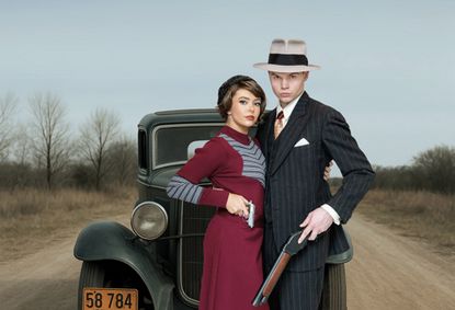 BONNIE & CLYDE show poster