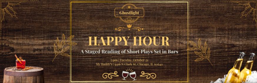 Happy Hour: A Staged Reading of Short Plays Set in Bars show poster