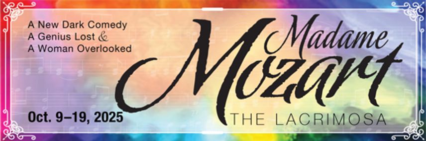 Madame Mozart, the Lacrimosa show poster