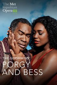 THE GERSHWINS' PORGY AND BESS show poster