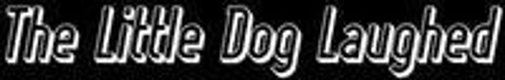 The Little Dog Laughed show poster