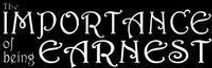 The Importance of being Earnest