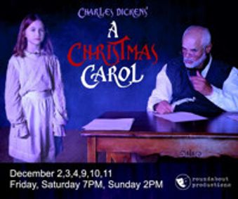 A Christmas Carol show poster