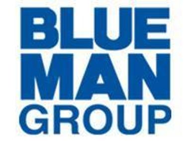 Blue Man Group show poster