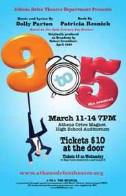 9 to 5 The Musical show poster