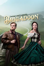 Lerner and Loewe's Brigadoon show poster