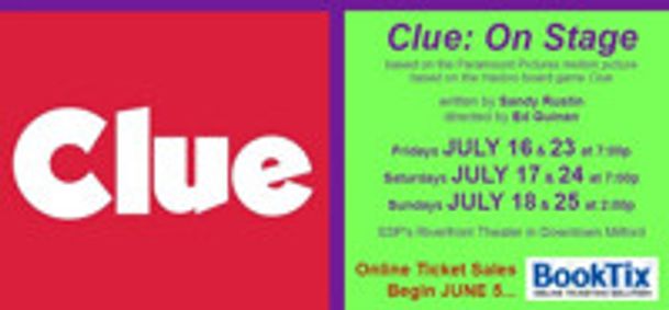 Clue On Stage show poster