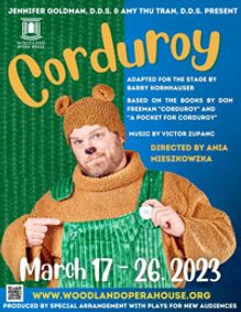 Corduroy show poster