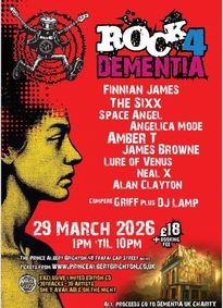 Rock 4 Dementia show poster