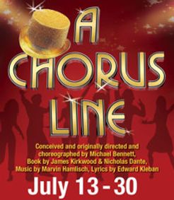 A Chorus Line show poster