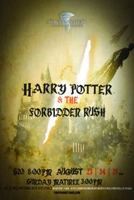 Harry Potter & the Forbidden Rush show poster