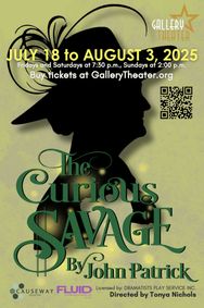 The Curious Savage show poster