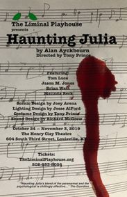Haunting Julia show poster