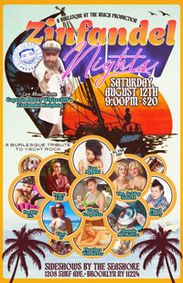 Zinfandel Nights: A Burlesque Tribute to Yacht Rock show poster